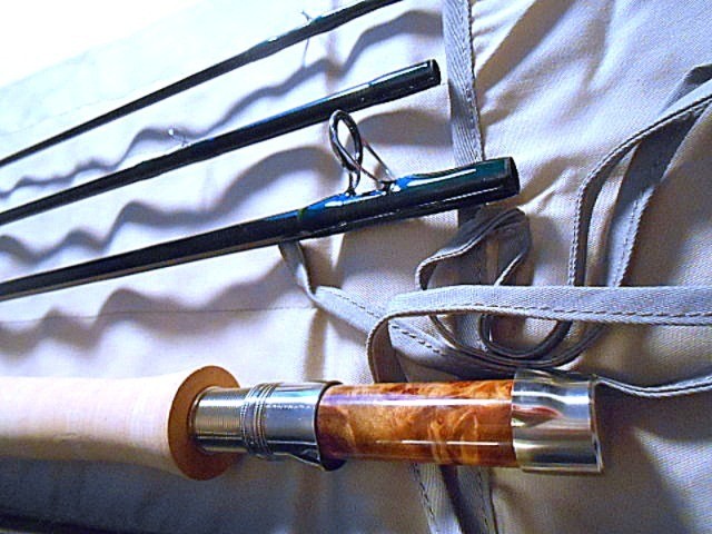 E.L. KEULING ROD CO 10′ 5WT. DOWN-LOCKING 4PC CARBON FIBER FLY ROD 2026 USA