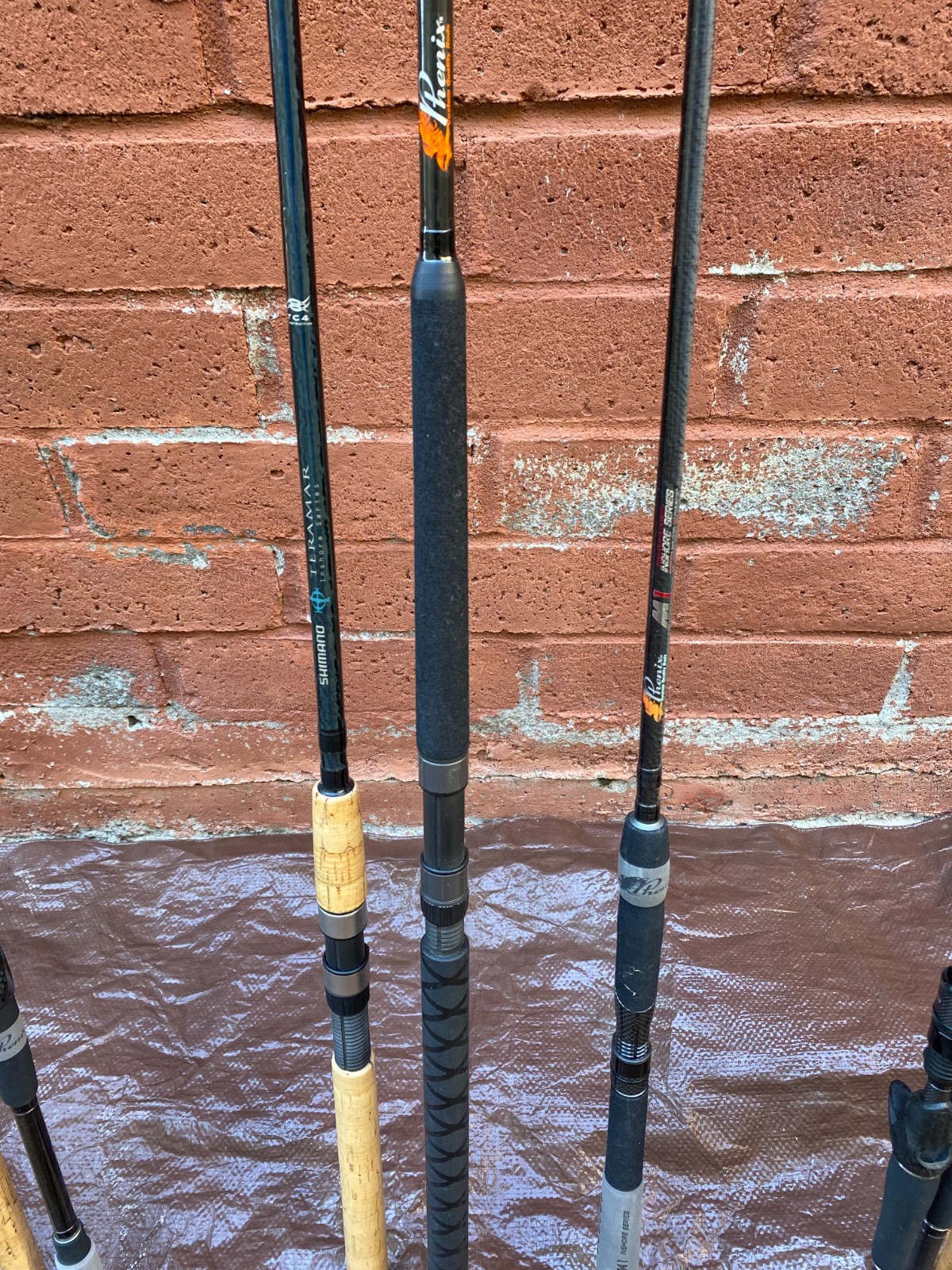 24 Fishing Rods Calstar Shimano Phenix Kencor