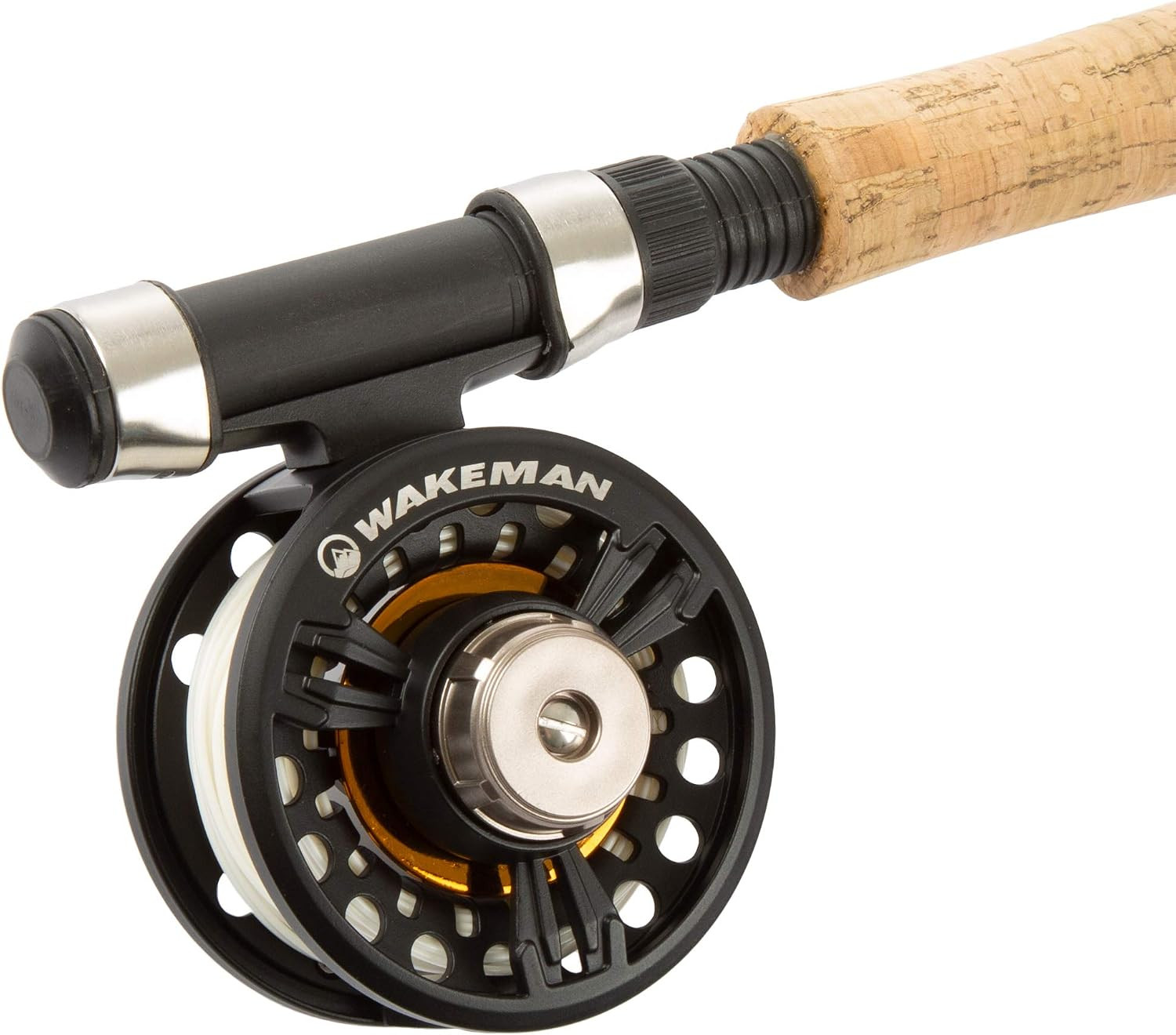 Outdoors Fly Fishing Rod & Reel Combo Starter Kit with Case and Accessories