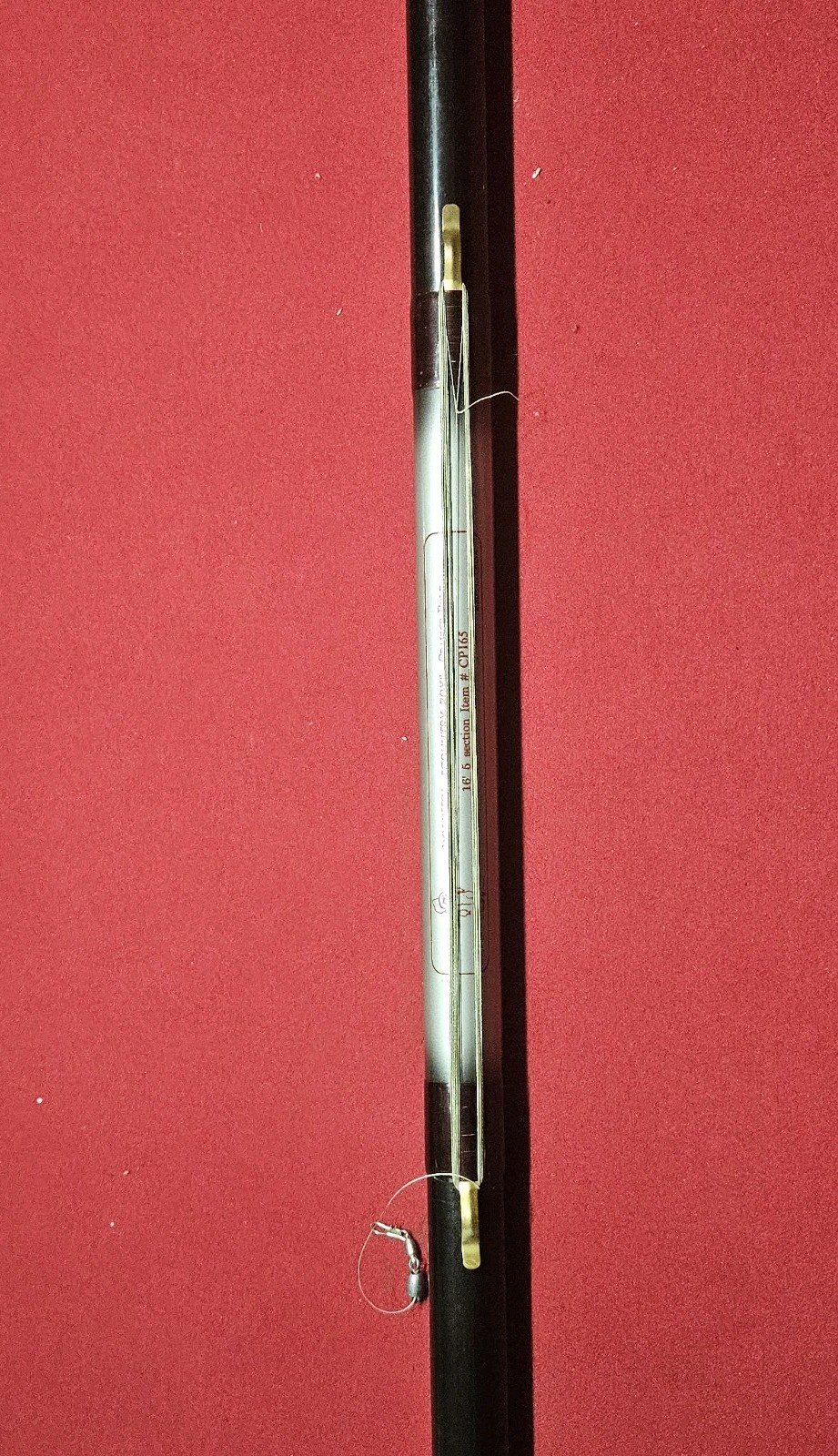 Dolphin Crappie Pole Ready Rig, 16Ft Telescopic 5 Section Panfish Pole CP165