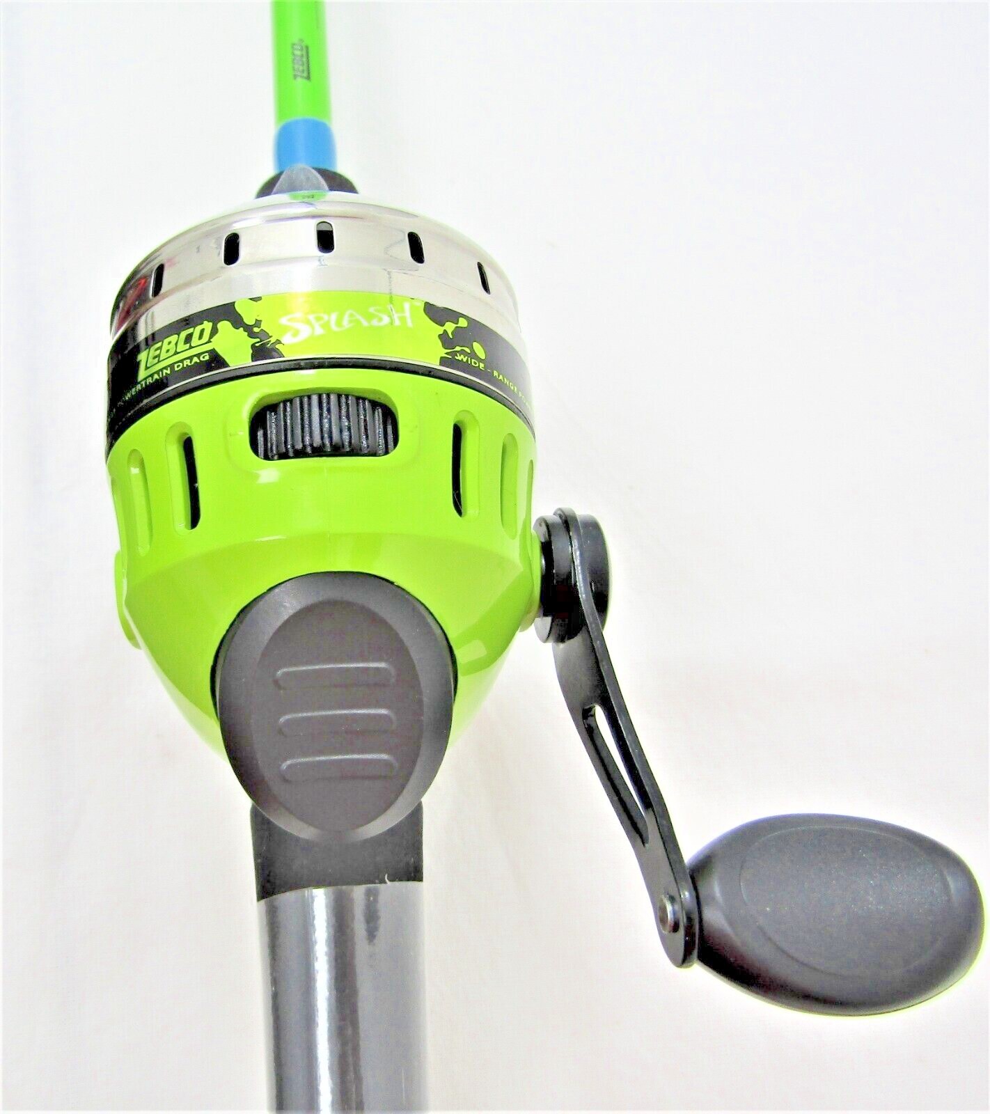 ZEBCO HOT CAST SPLASH 6’6″ HOT CHARTREUSE SPIN CAST COMBO #HCSTGRC662M