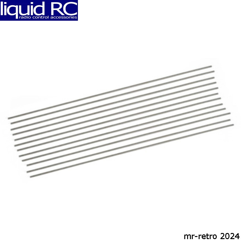 DU-BRO 379 Fully Thread Rods 12 Inch : 4-40 Package of 12