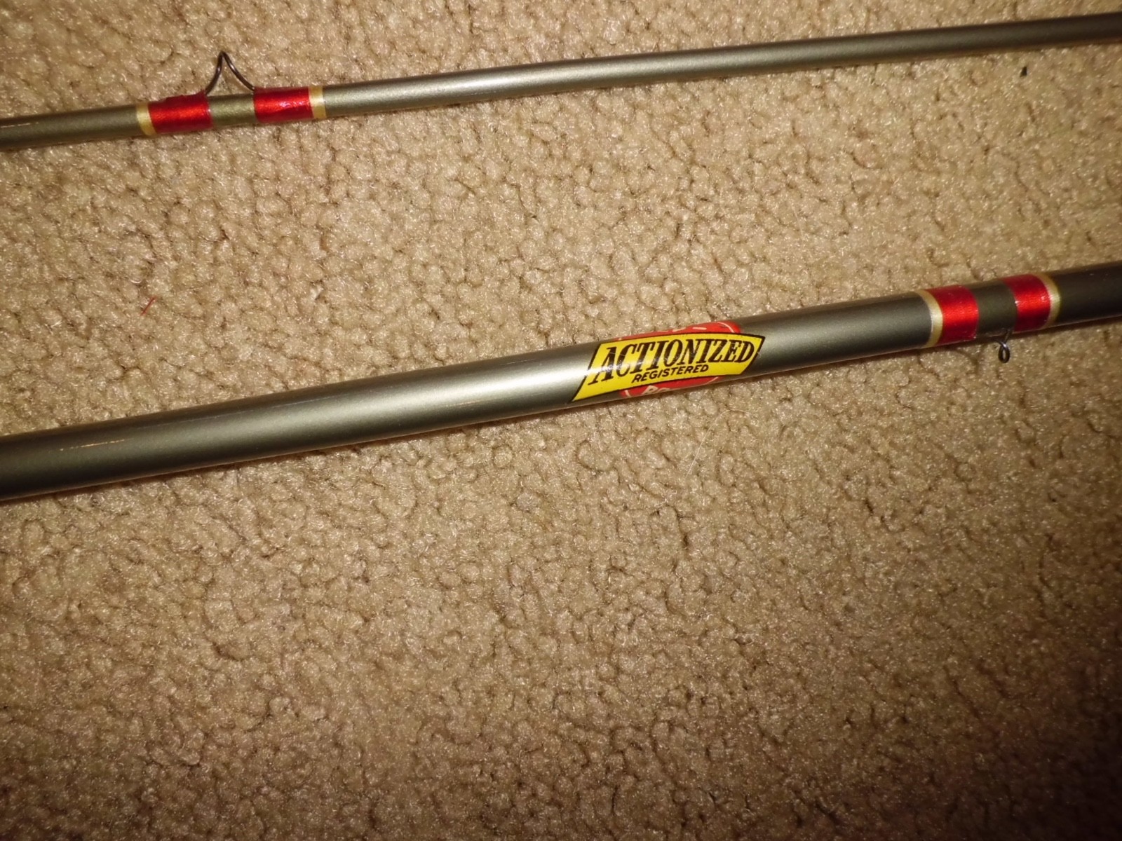 Vintage GEP ACTIONIZED Metal Fly 8’6″ Rod made in USA- MINT