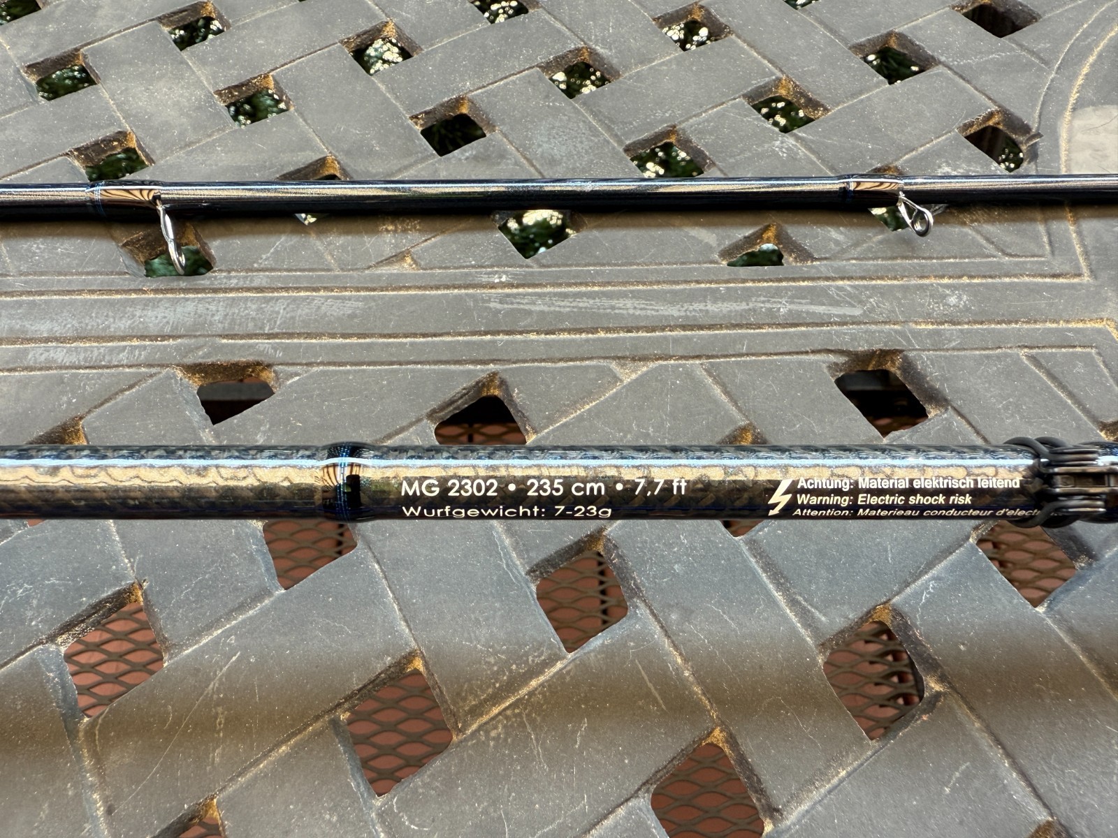 Sportex Magnific Finesse MG 2302, 7’7″, Medium Light, Fast, ~6-12lb, 7-23g, Spin
