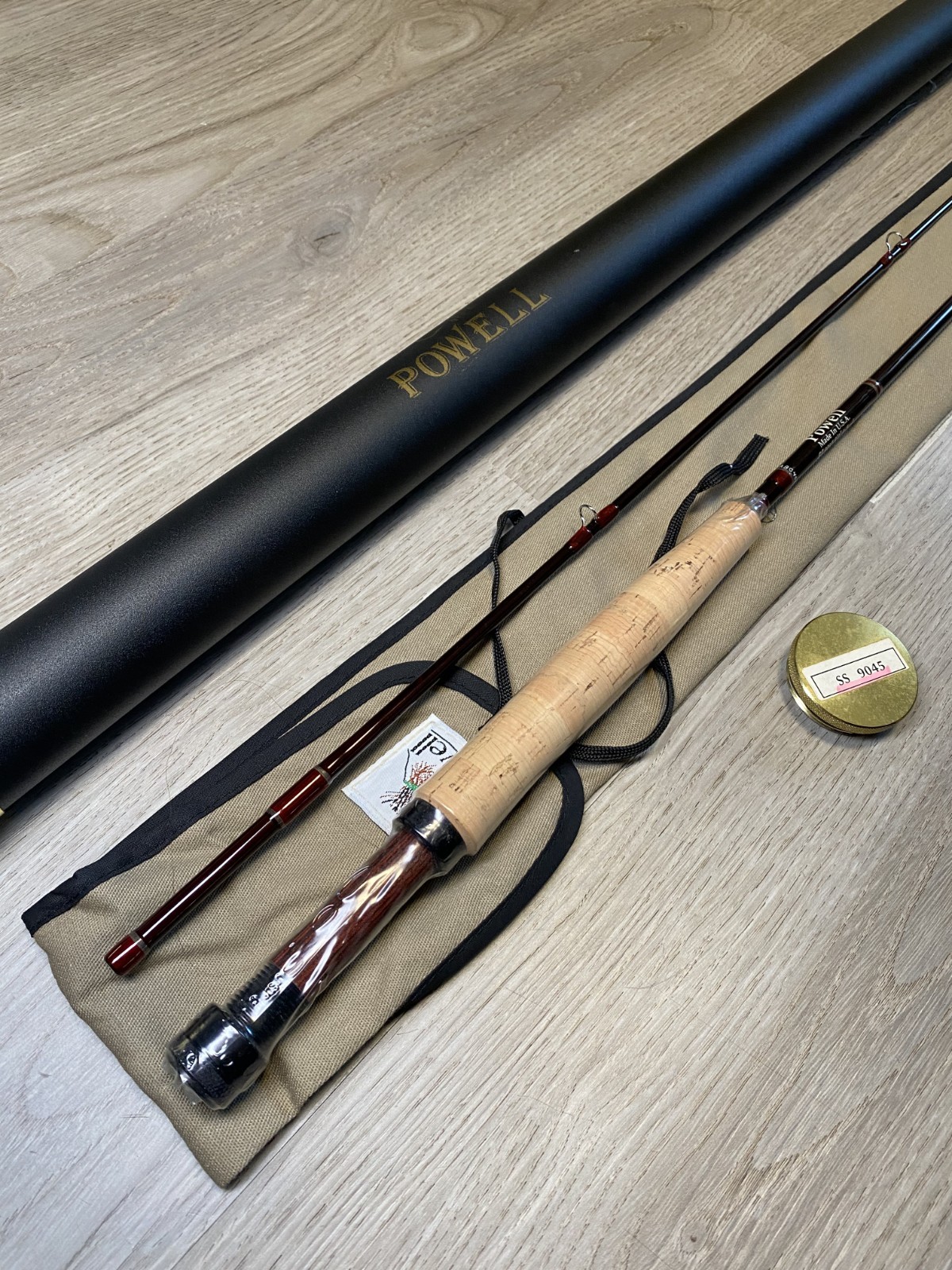 [Near Mint] Powell SS9045 9’0” 4-5wt Fly rod w/Sock and Tube