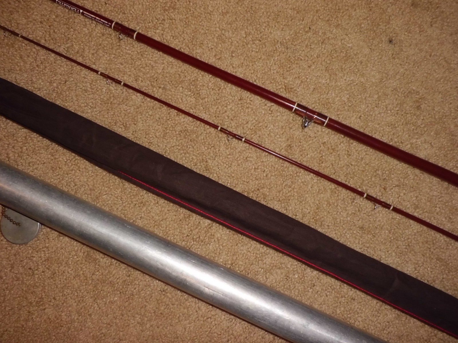 Vintage FENWICK Feralite FF80 Fly 8′ Rod made in USA #G167???- 7-8 fly wt.