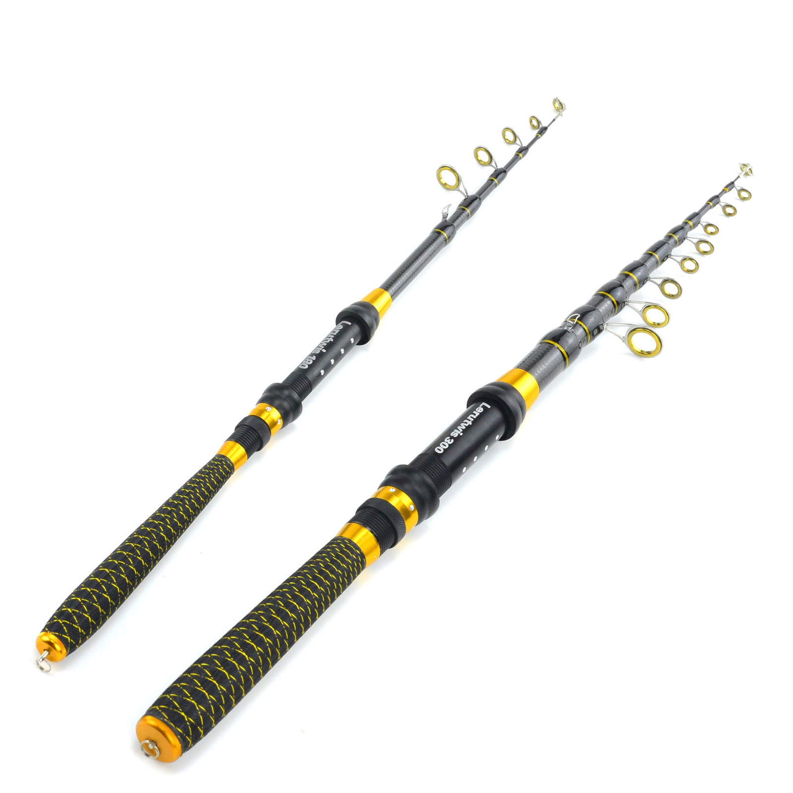 1.8m-3.0m Carbon Fiber Rod Portable Fishing Rod Lightweight Design Super Hard