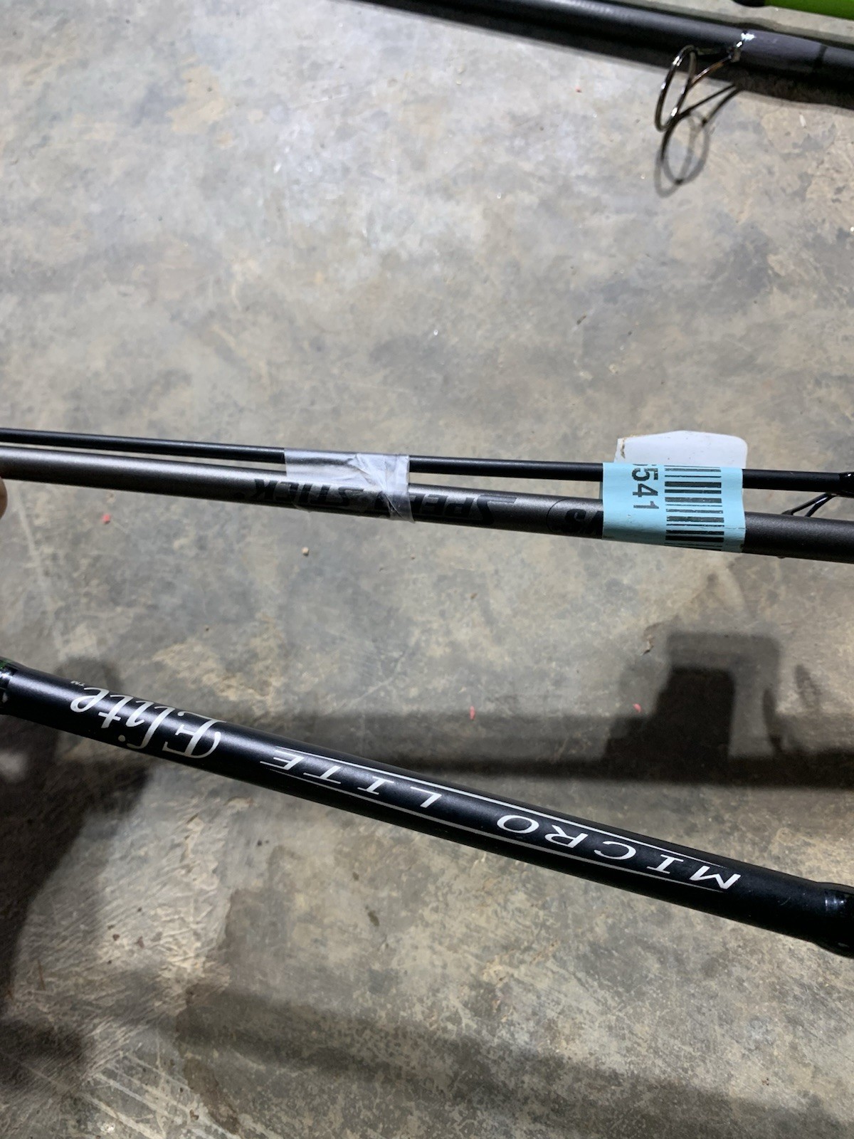 LOT OF 11 BASS PRO SHOP, Lews, Zebco FISHING RODS (BROKEN)