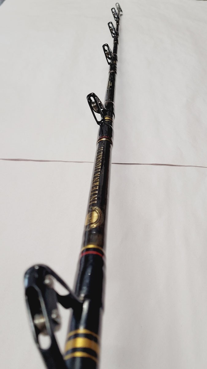 Penn International 50lb Class Chair Rod IGFA 50 Made in USA #2 Long AFTCO Butt