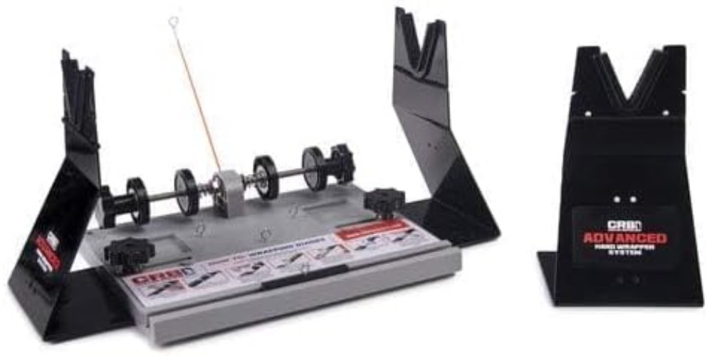 Effortless Hand Wrapper System with Thread Tension Rod & Adjustable Pressure