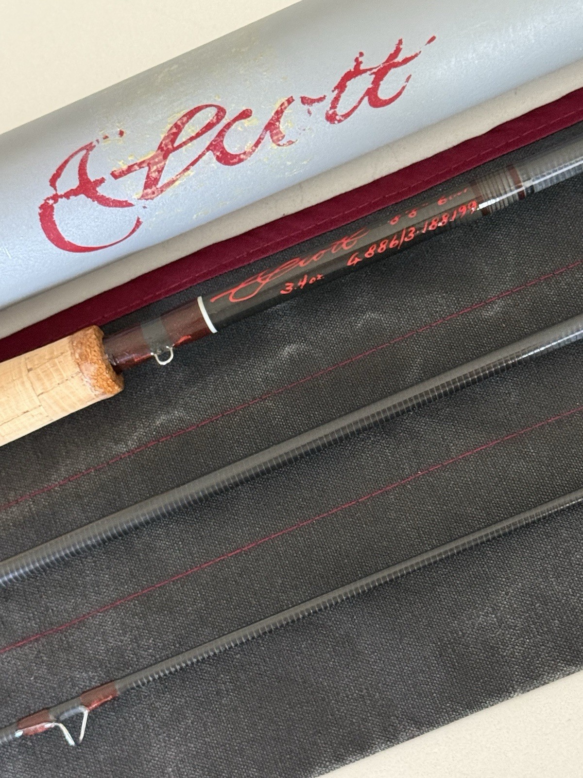 **BEAUTIFUL** 🔥 SCOTT G Series 6wt. 9’ft~3Pc Fly Rod!!🔥