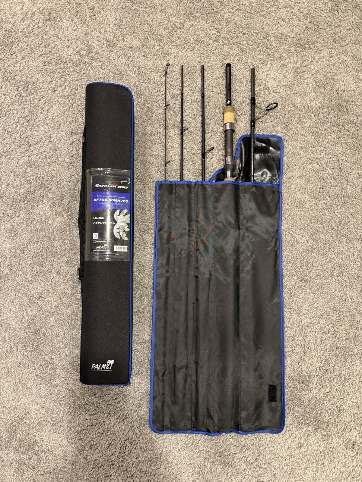Palms 21 ShoreGun EVOLV SFTGS-86MH/P5 Spinning Rod Japanese Style LSJ Travel Rod