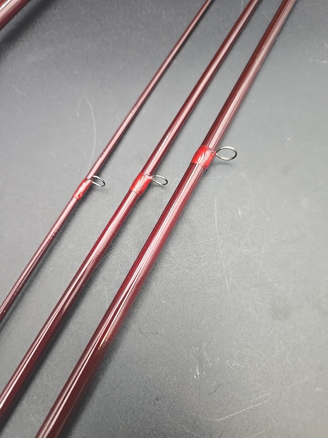 Extraordinary Terry Henson 10′ 4 weight nymphing fly rod Loomis blank