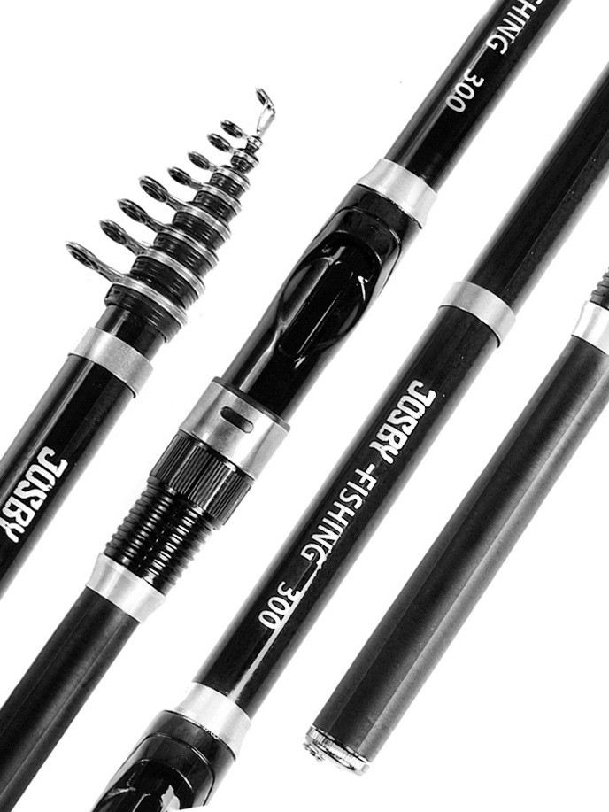 1.5M-3.0M Telescopic Fiberglass Fishing rod Ultra-Light Fishing Pole Sea Rod