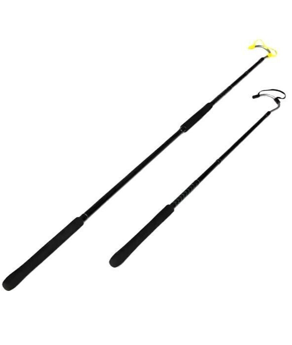 72 inch Gaff Fiberglass Tuna Mahi Wahoo Fishing, Foam Handle, Stainless Hook 6′