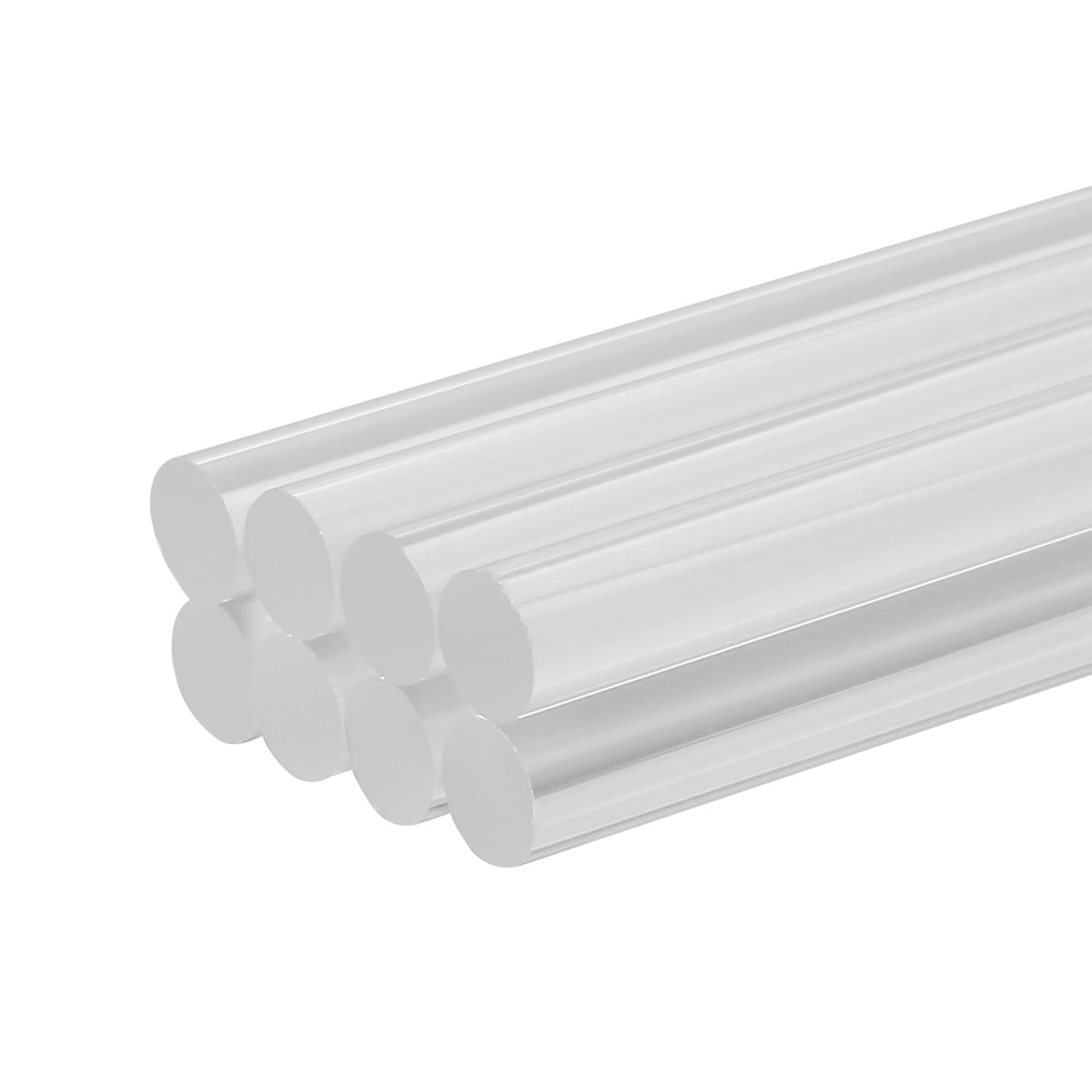 8 PCS 12 Inch 5/16 Inch Diameter Clear Acrylic Dowel Rods Sticks DIY Crafts