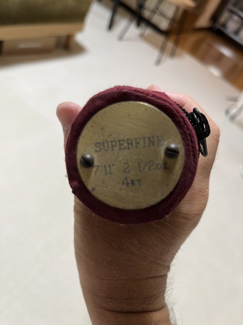Orvis Seven-Eleven #4 7 feet 11 inches, Junk item (tip damaged)