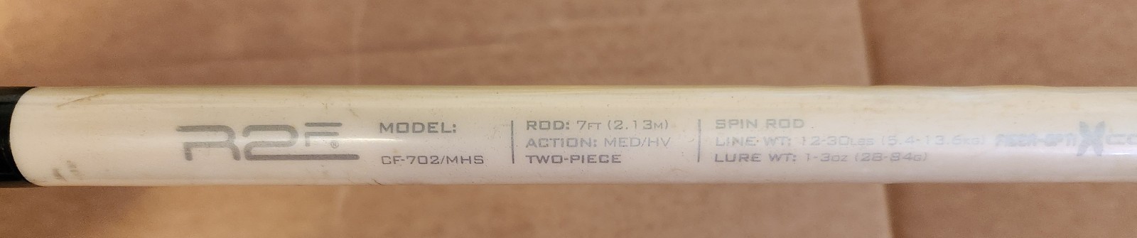 South Bend R2F 7’ Performance Series SP-702 Med-Hev Spin Rod 2 pc — Lot 3803