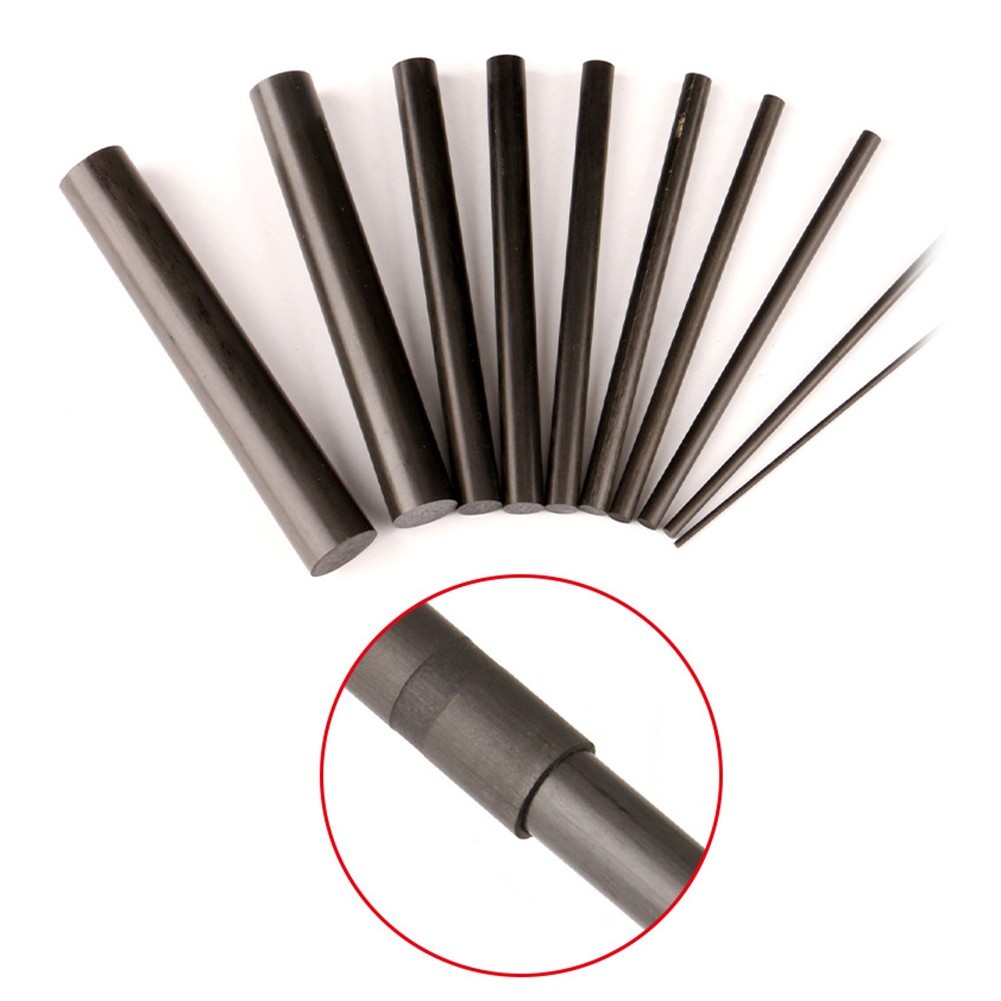 Replace For Broken Fishing Poles with Carbon Fiber Repair Kit 1mm~10mm*10cm