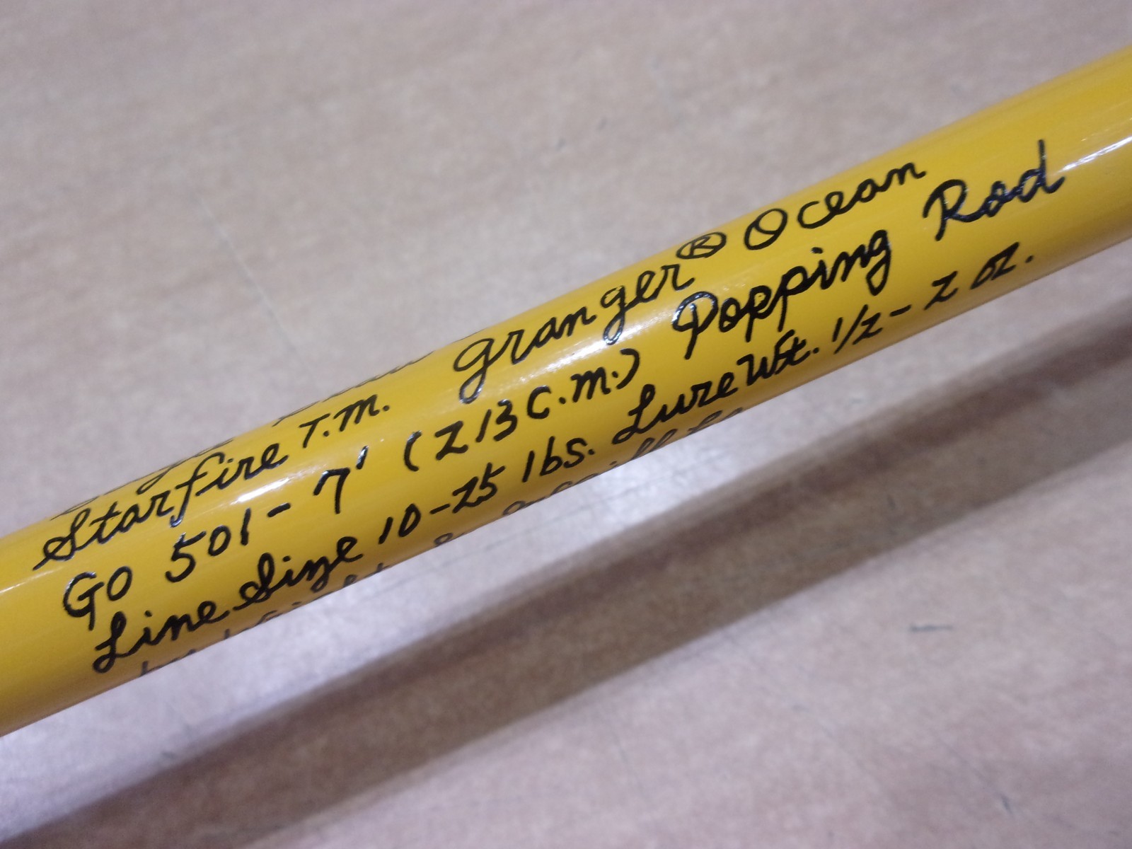 EAGLE CLAW STARFIRE GRANGER OCEAN CASTING ROD 7 foot length Popping Rod