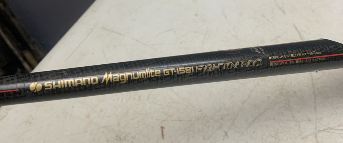 Shimano MAGNUMLITE GT-1581 Fightin’ Rod 5’8″ ML 8-17lb Line 1-pc Japan BEAUTY