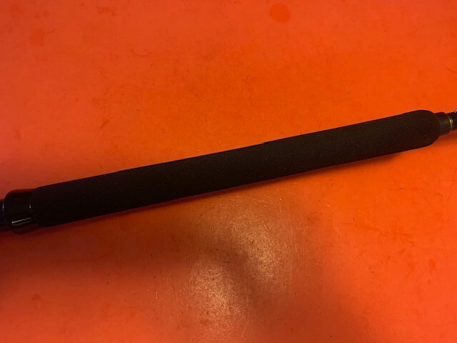 CUSTOM BUILT CALSTAR 6460H 6 FOOT 30 TO 80 POUND RATED FISHING ROD AFTCO ROLLER