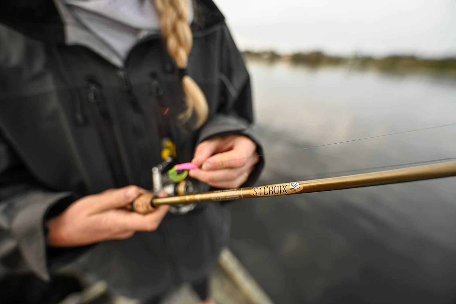 St. Croix Rods Panfish Series Spinning Rod, 7’0″(PNS70MLXF) 7’0″, Copper Slab