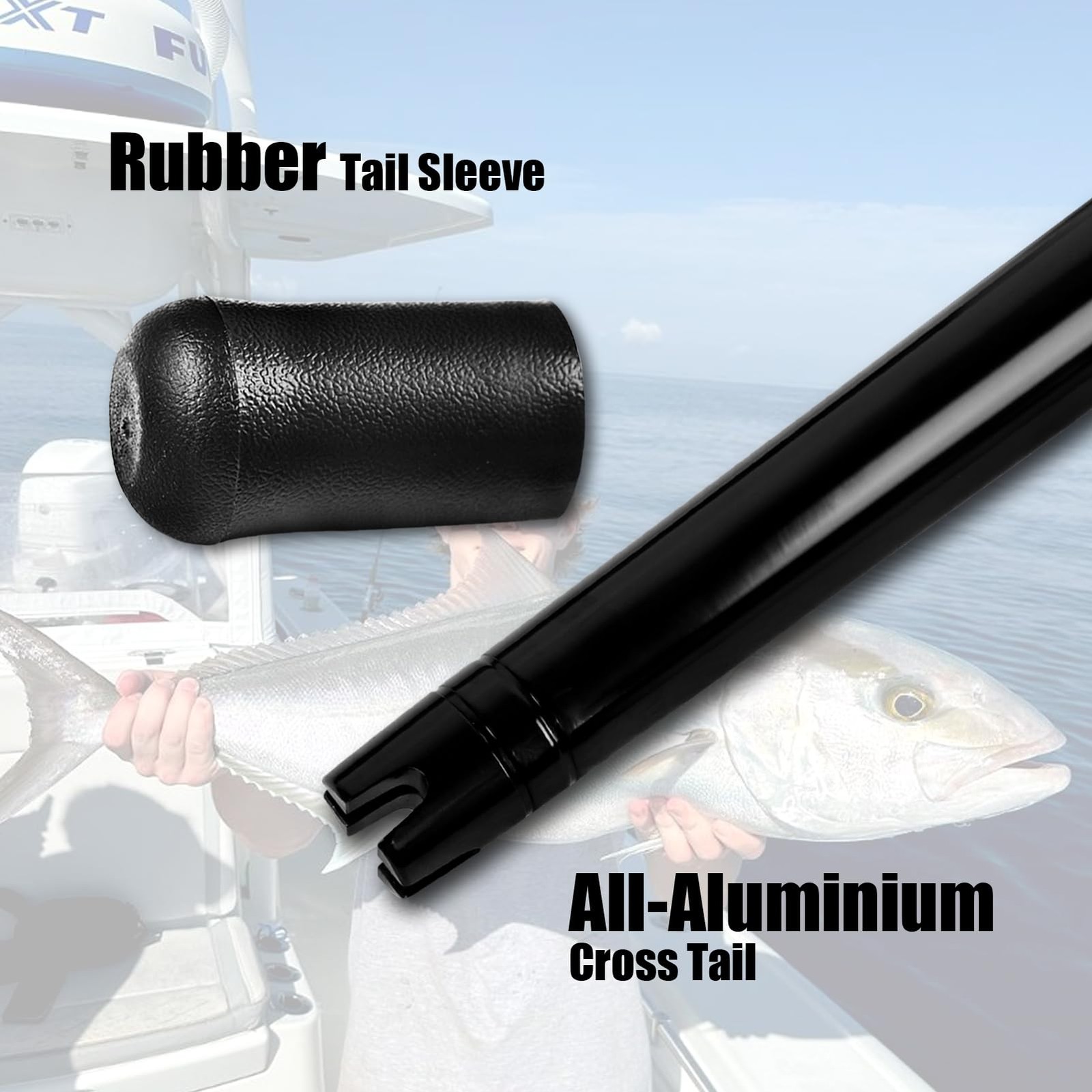 Fiblink Saltwater Offshore Trolling Rod Big Game Rod Conventional Boat Fishin…