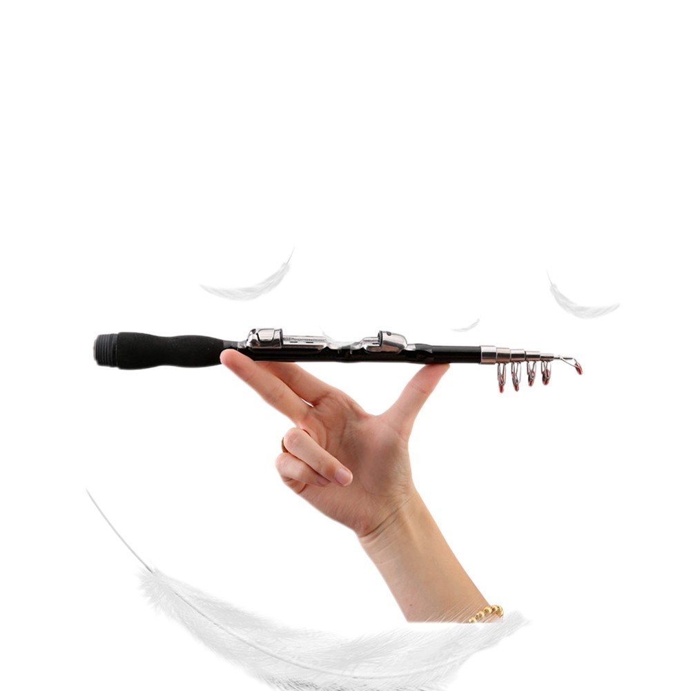 Easy to Carry Mini Fishing Rod for Outdoor Adventures 1 0M/1 2M/1 5M/1 7M