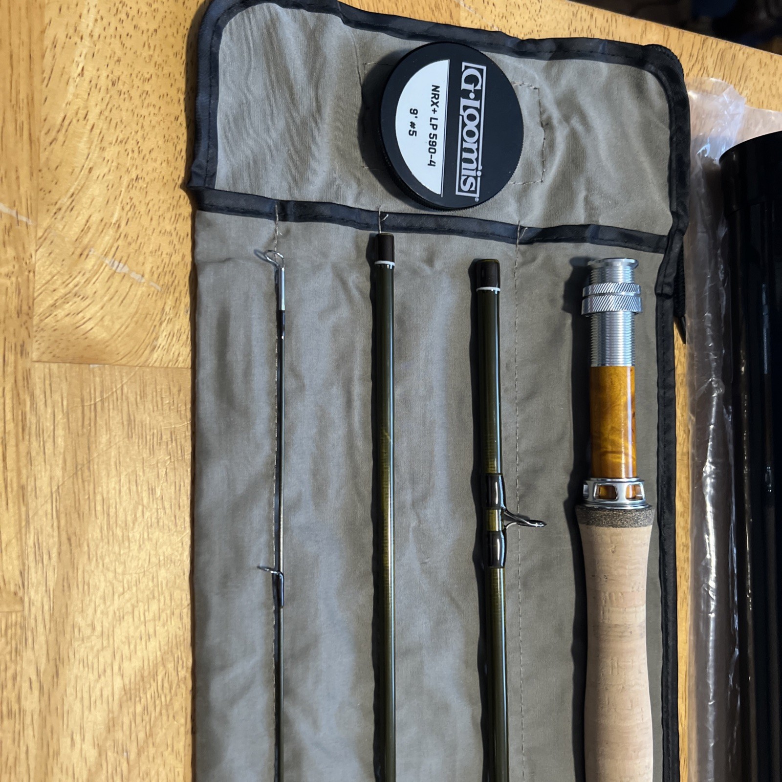 G. Loomis NRX+ LP 590-4 9′ for #5 Wt Fly Rod New Never Fished Never Registered