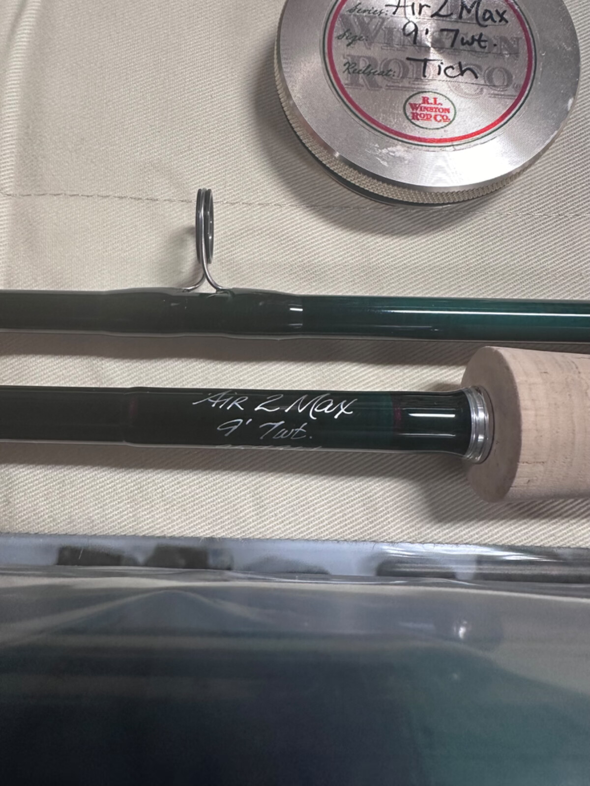 R.L. Winston Rod Co. 9′ 7wt Air 2 Max Fly Rod