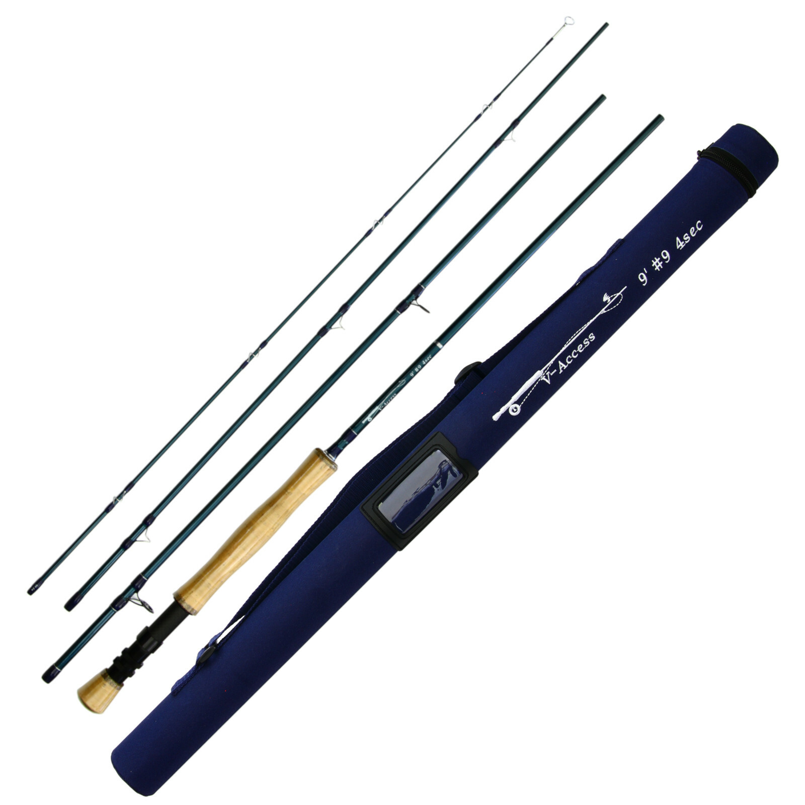 Maxcatch V-Access Fast Action Fly Rod, Graphite,3wt 4wt 5wt 6wt 7wt 8wt 9wt 10wt
