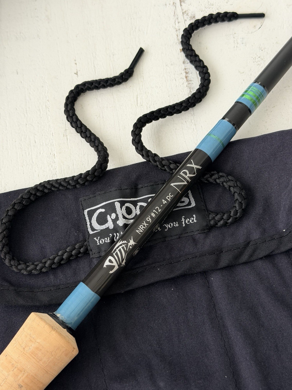 **BEAUTIFUL** RARE G LOOMIS NRX BLUE WRAP 12wt 9’ft fly rod🔥~LEGENDARY~🔥