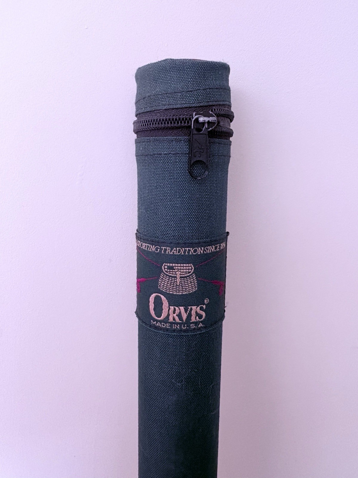 Orvis Superfine Fly Fishing Rod. Full Flex. 7’ 11” 4wt. W/ Tube & Sock USA Made