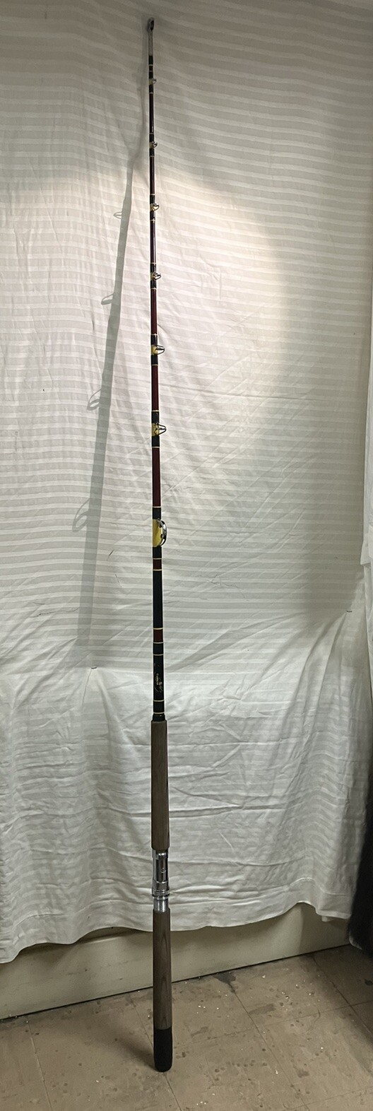 Vintage Truline Dynamo 80R Fishing Rod 6ft 6in Conventional Saltwater Made USA