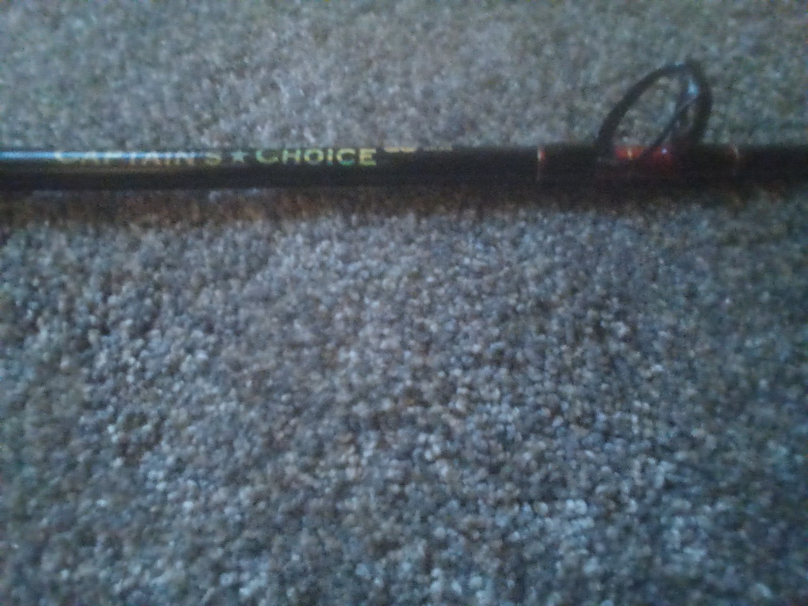 captains choice offshore stand-up fishing rod 5’6” 30-80 lb. Fuji roller tip