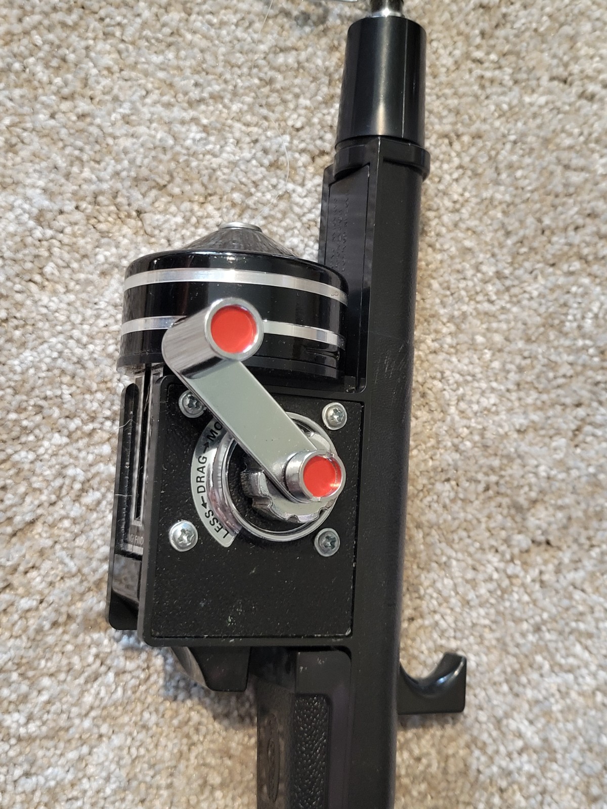 ST. CROIX 1970’s Extendable Fishing Rod W/ Carrying Bag (missing Range Finder)