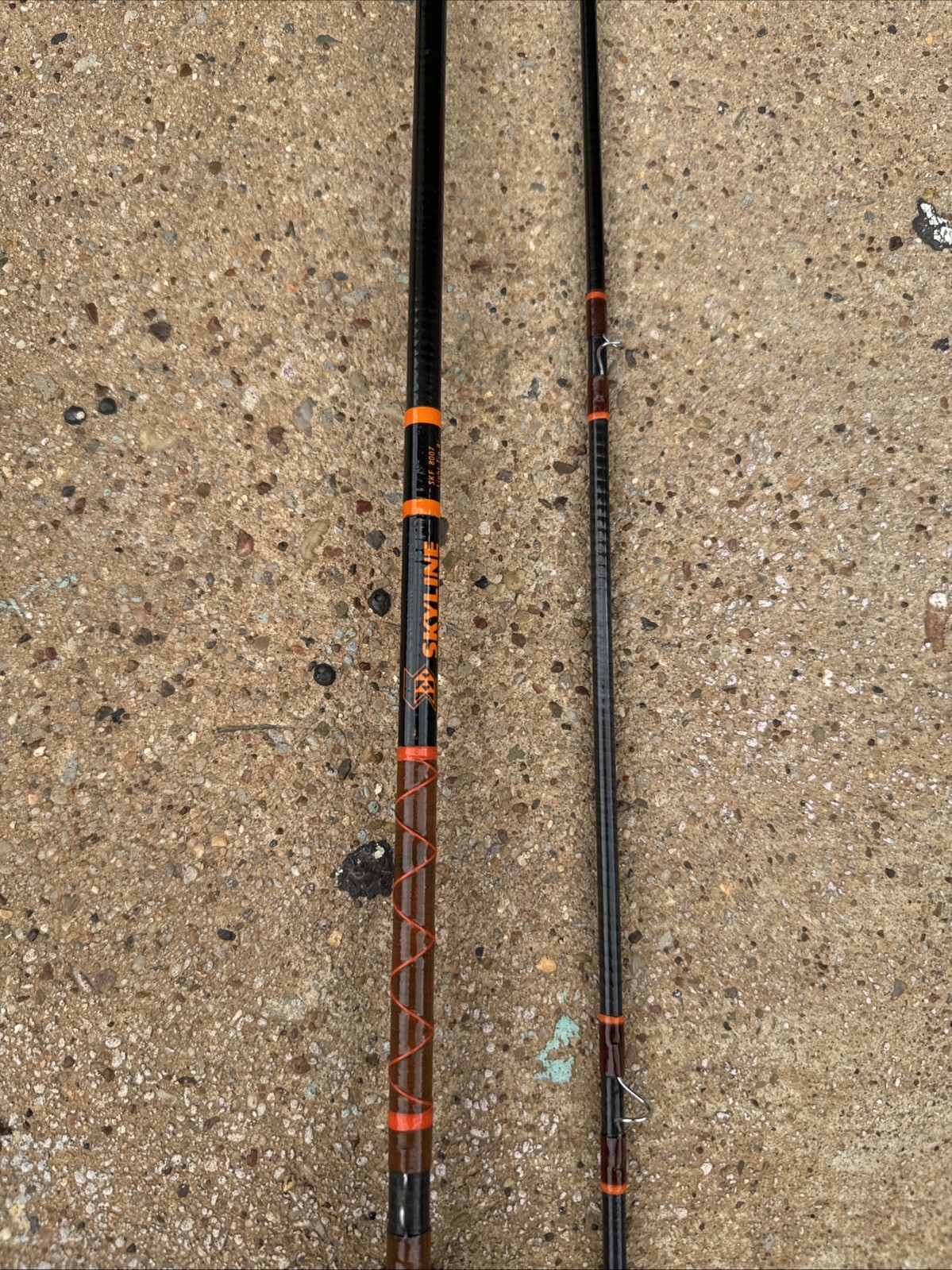 Skyline Graphite Fly Rod SKF 8007 Two Piece Light Tip 8’ 5-8 Line