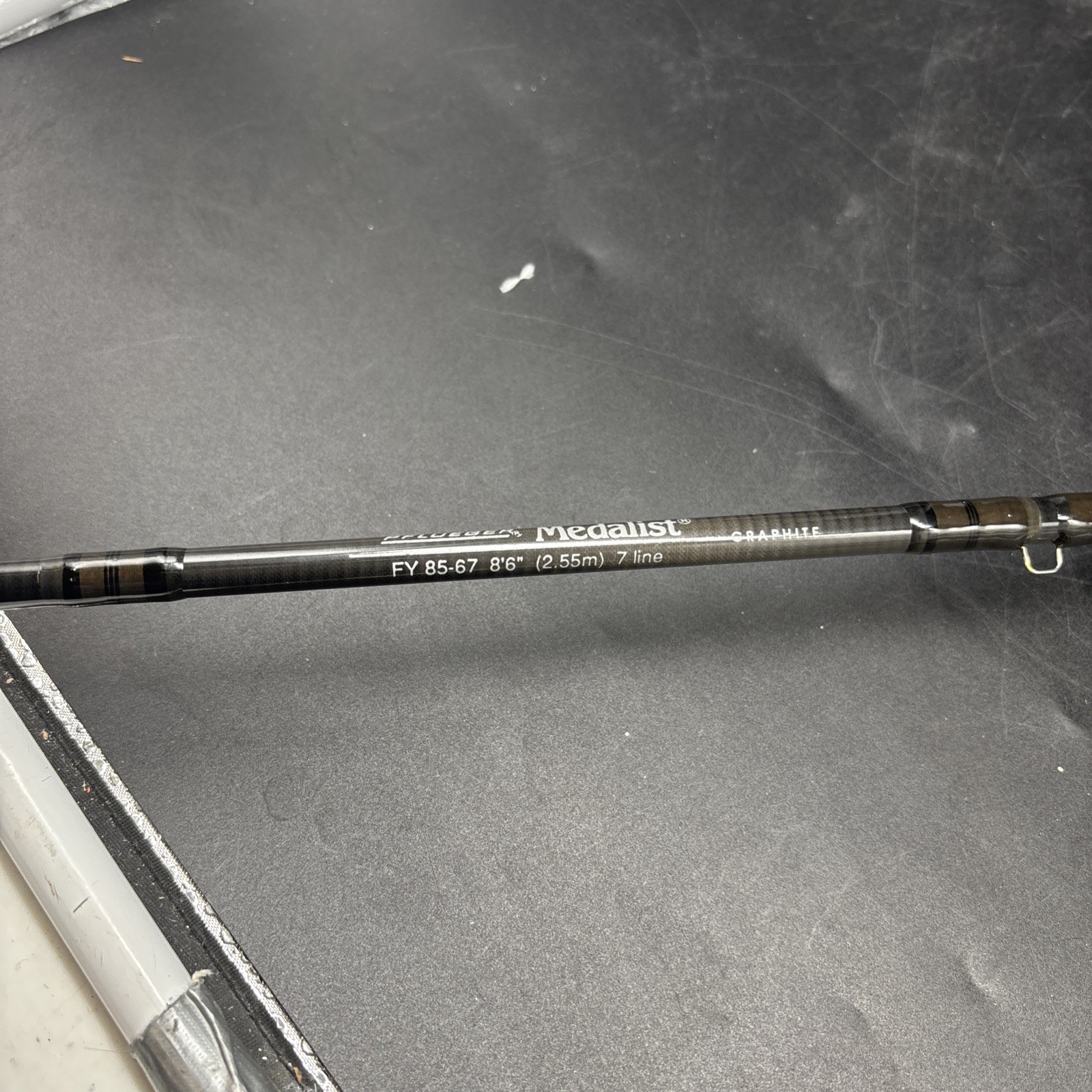 3 pc FISHING ROD LOT-PFLUEGER MEDALIST/Shimano SN-60M/Abu Garcia 400