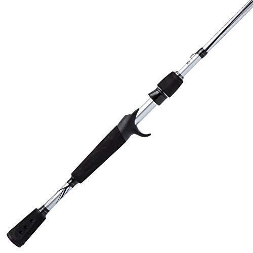 Abu Garcia 6’6” Vengeance Casting Fishing Rod, 1-Piece Rod, 6’6” 1-Piece
