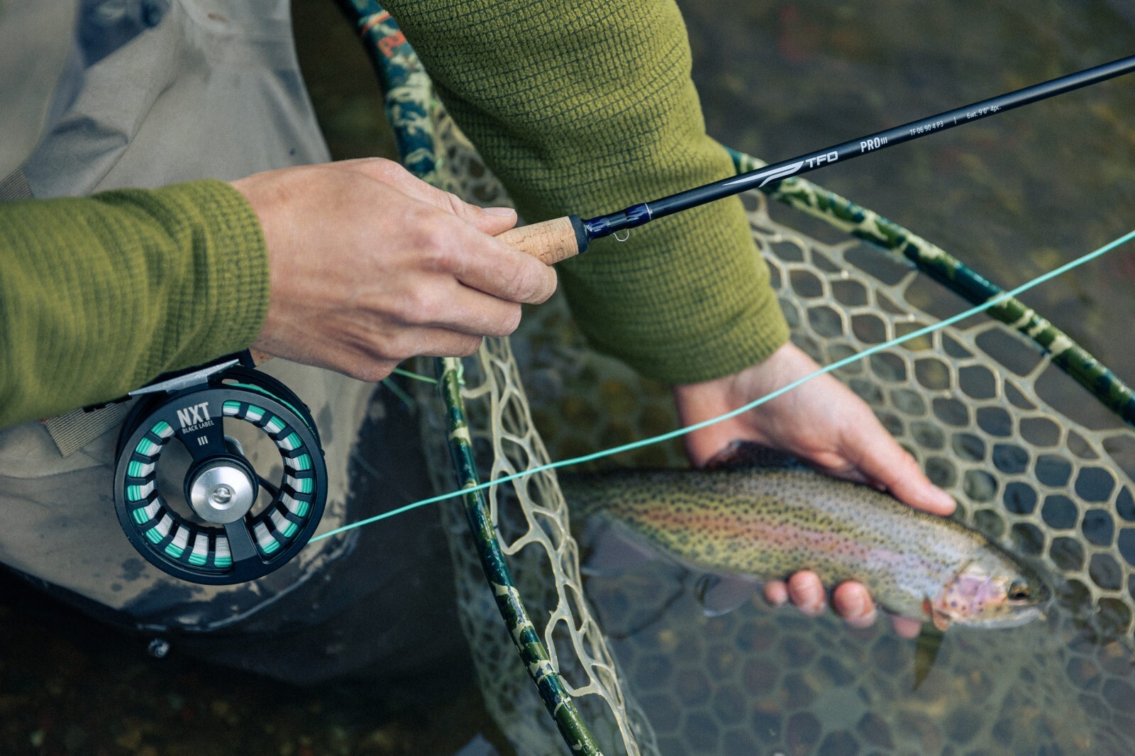 NEW – TFO TEMPLE FORK OUTFITTERS PRO 3 III 7′ 6″ 3 WEIGHT 4PC FLY ROD
