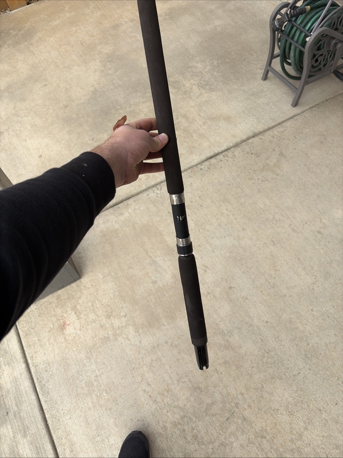 Vtg Fenwick ST 1655 PacificStik Fenglass 30-80Lb Fishing Rod 7 Guides 51/2 Feet
