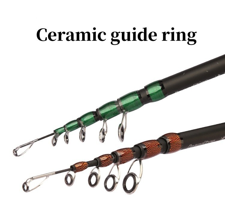 Telescopic Fishing Rod Spinning Casting Rod Carbon Fiber Rod High Sensitivity