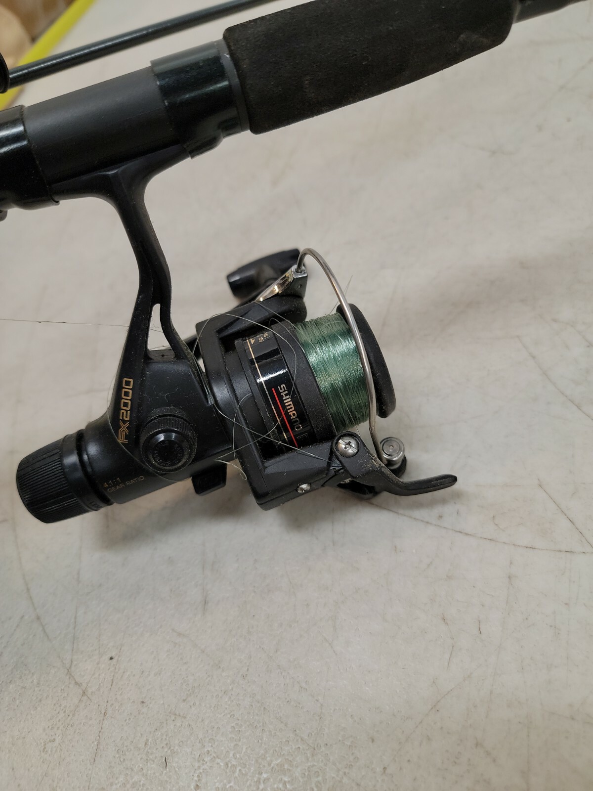 Shimano FX-2602A Spinning Rod 6 ft with FX 2000 Shimano reel