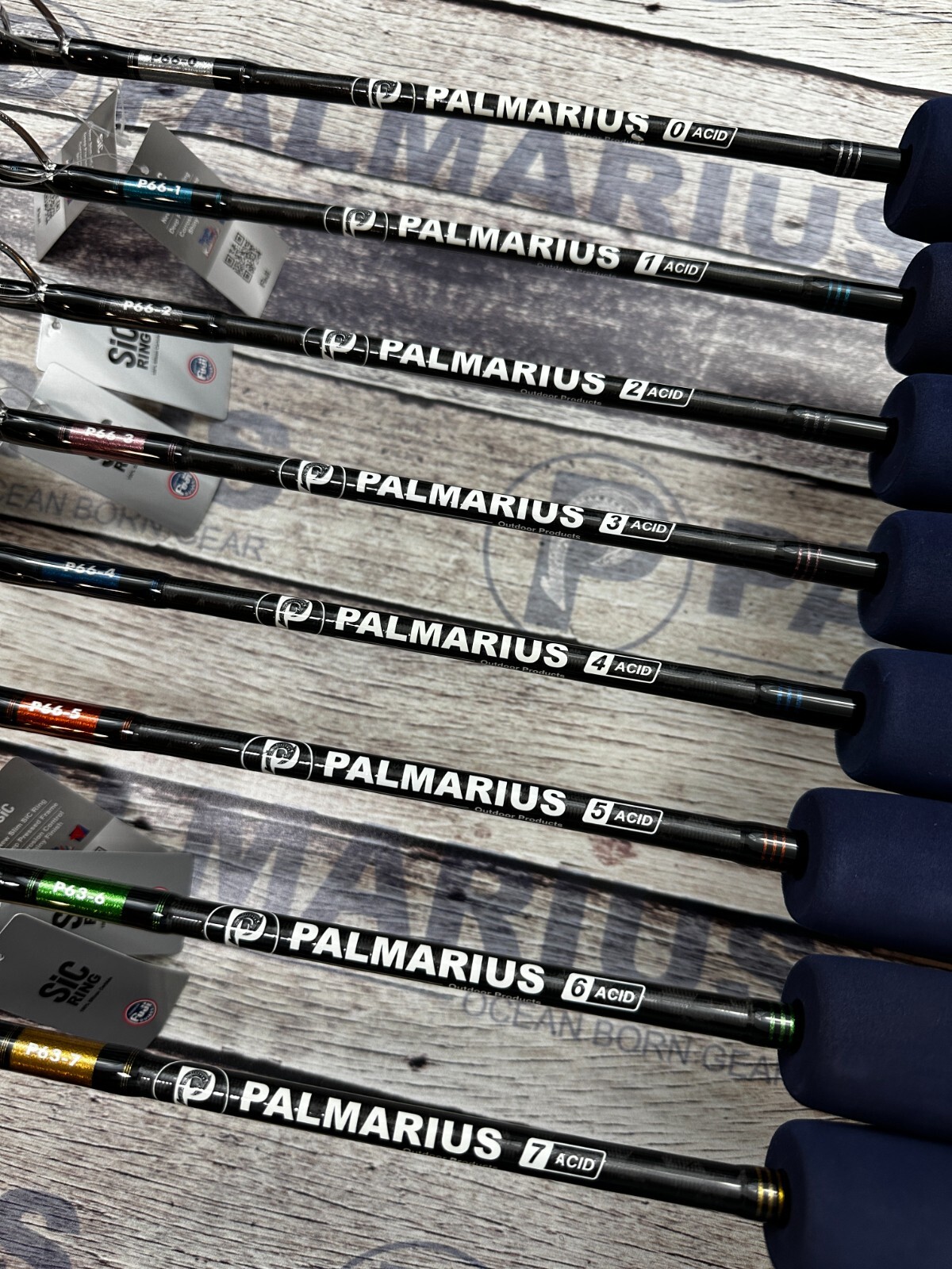 Palmarius P+ 66-0 25g to 100g ● 1 oz to 3 oz ● BlueEVA ● SiC Torzite ● Acid Wrap