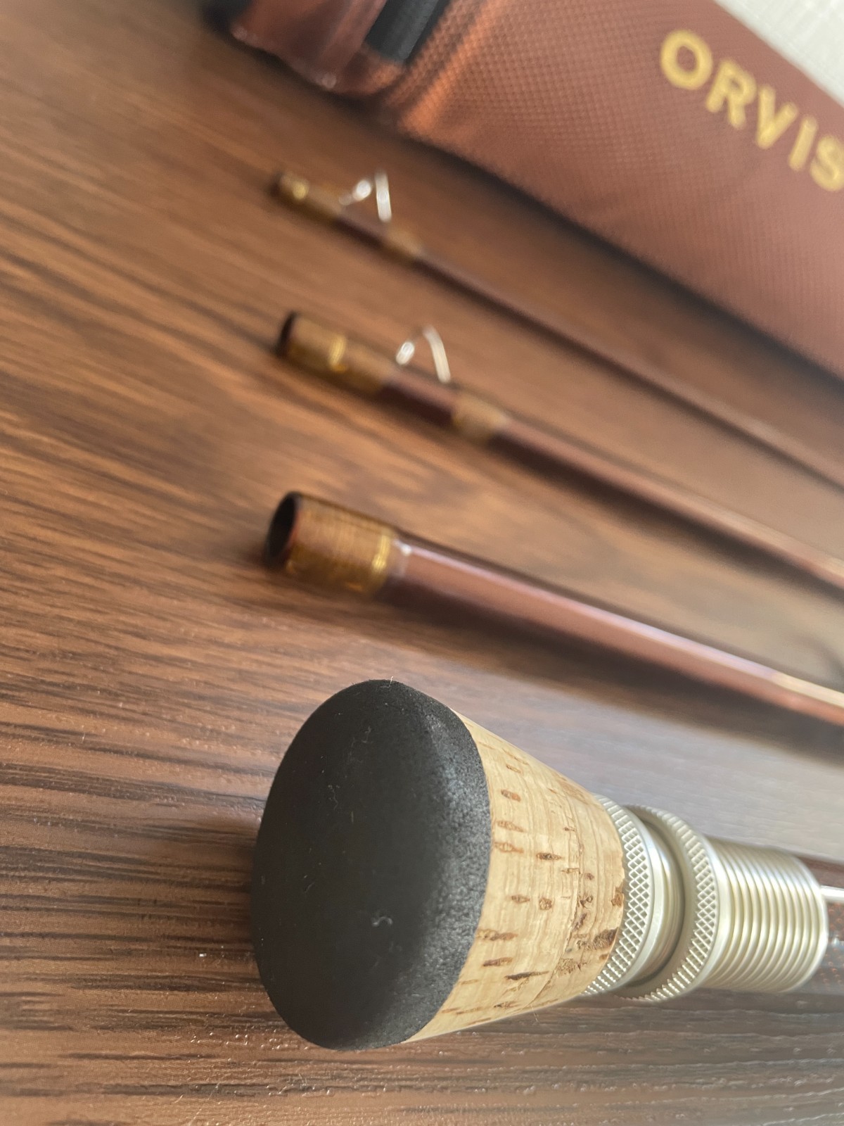 Orvis Access 910-4pe Tip Flex 3-5/8oz #10 wt Line 9’0″ Tube Used Fly Fishing Rod