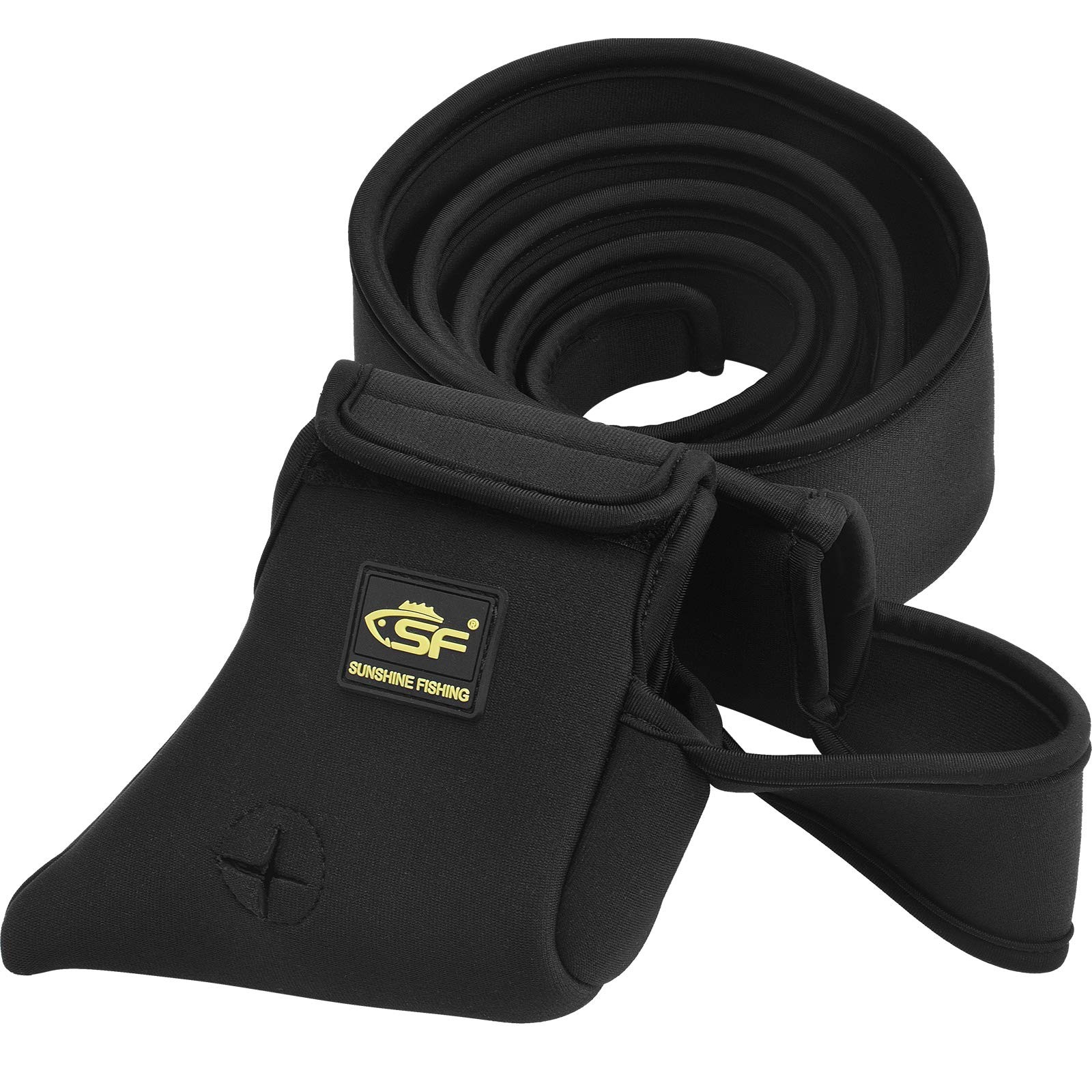 SF Fishing Rod Sleeve Cover Rod Socks Black Spinning Reel Pro 7-7’3″ 3000 Size