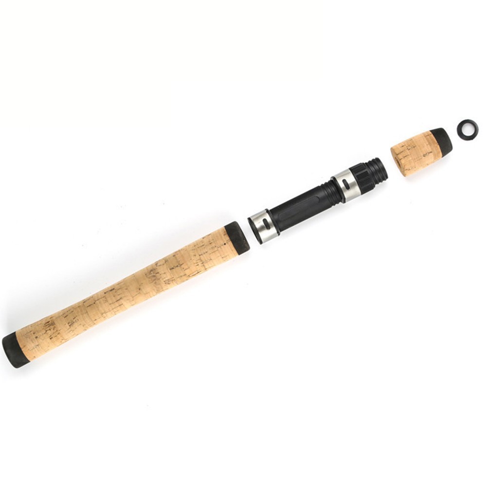 Fishing Rod Handle Repair Kit with Cork Grip and Reel Seat for DIY Rod Building