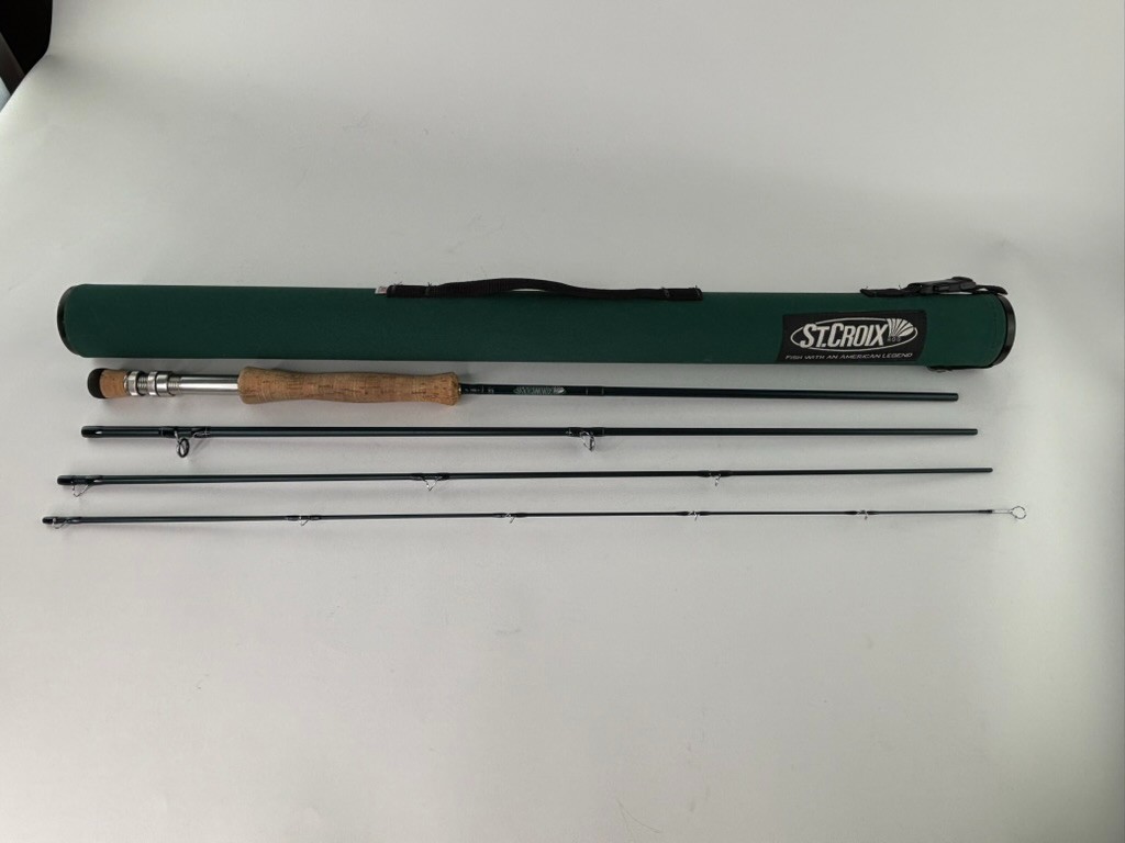 St. Croix Legend Ultra U907.4 Fly Rod 9’ 7wt 4-Piece w/ Case – Made in USA