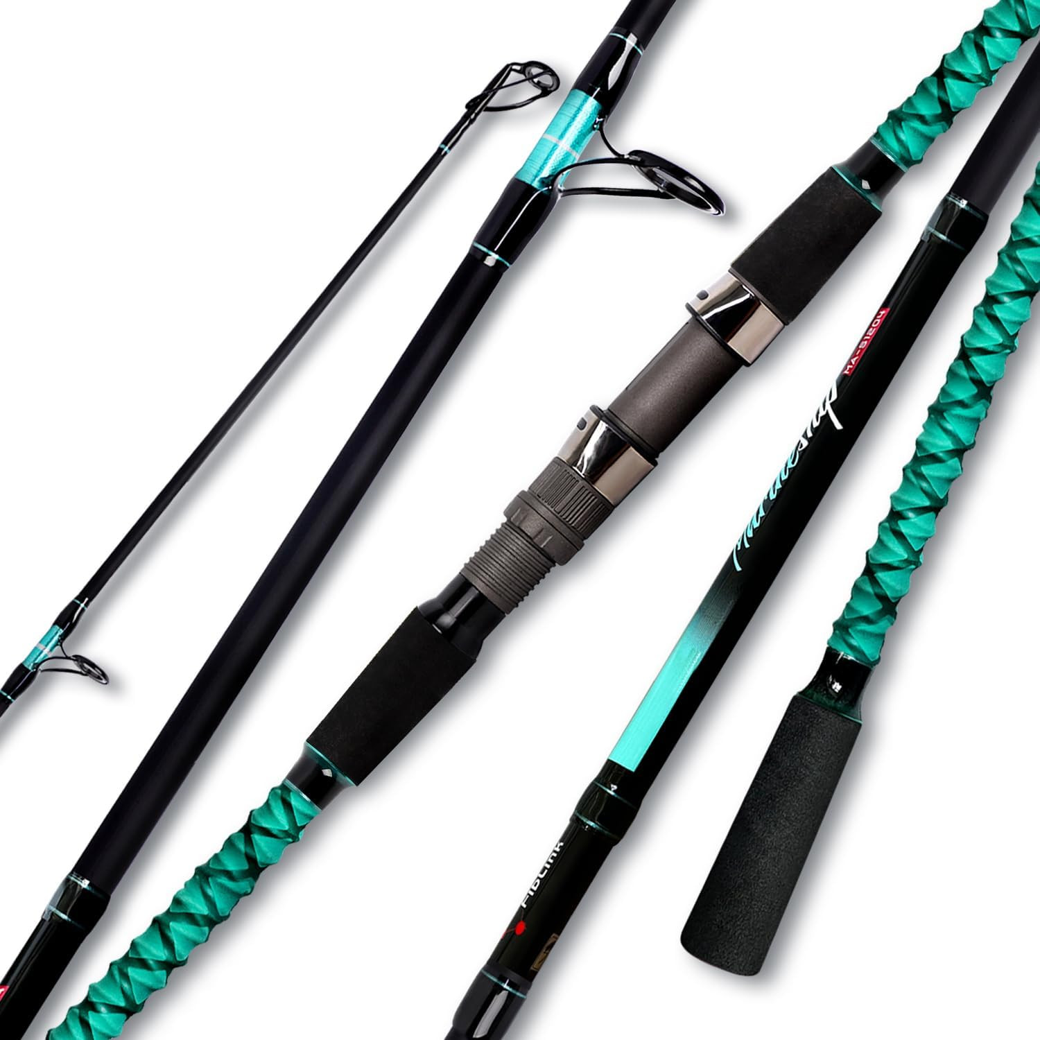 Surf Fishing Rod Portable Travel Surf Spinning Rod 2 Piece/3 Piece/4 Piece Carbo
